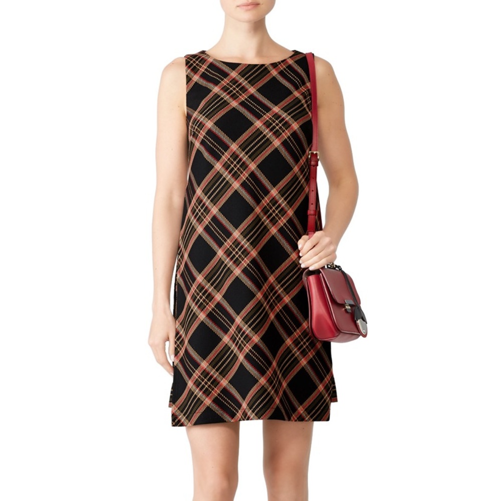 Trina Turk dress plaid with tags